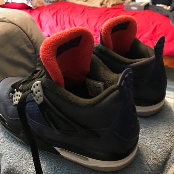 Air Jordan 4 retro loyal blue size 8 - Picture 3 of 4